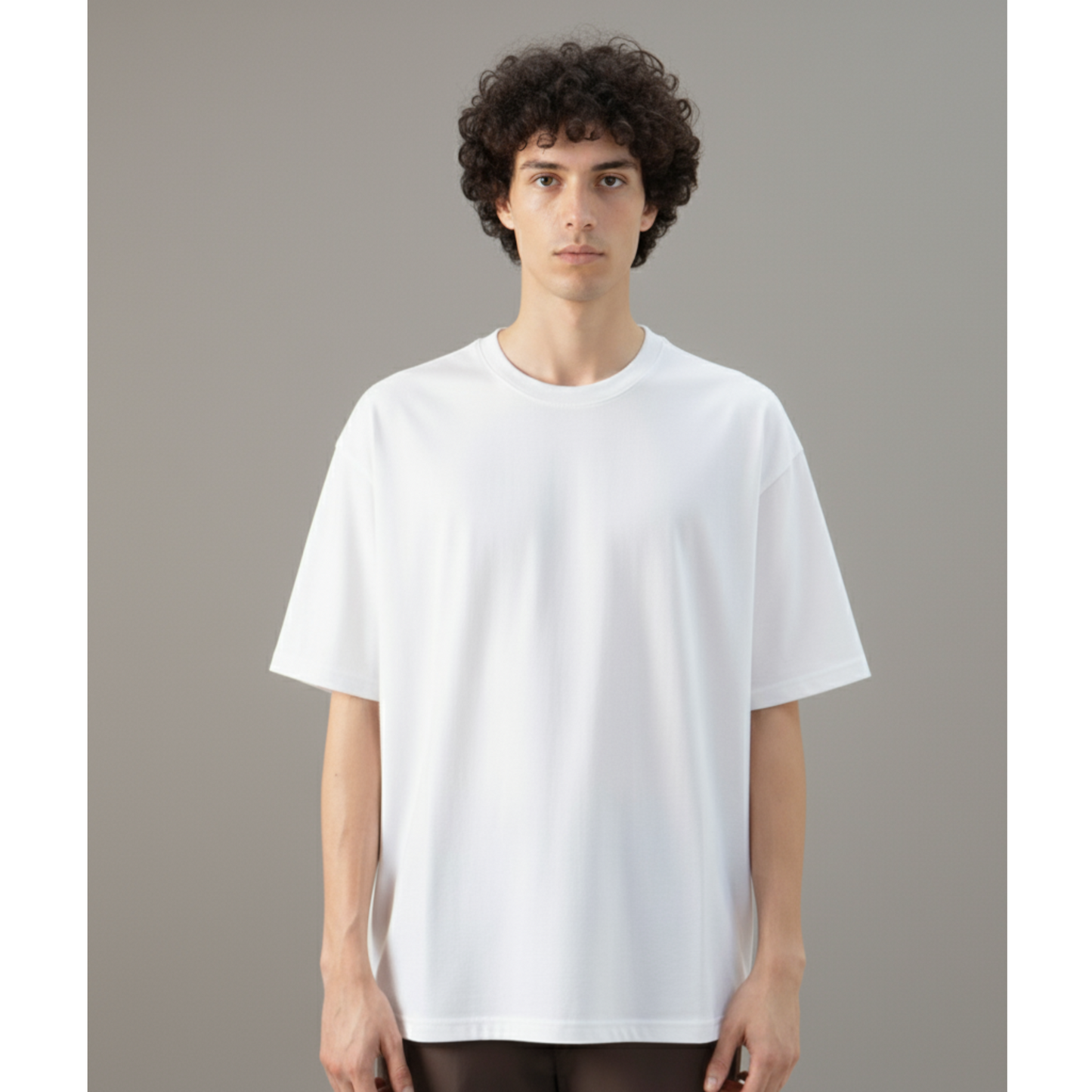 White Oversized Tee